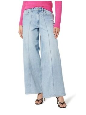 NWT The Drop Wide Leg Frida Light Indigo Jeans - Women's Sz 28